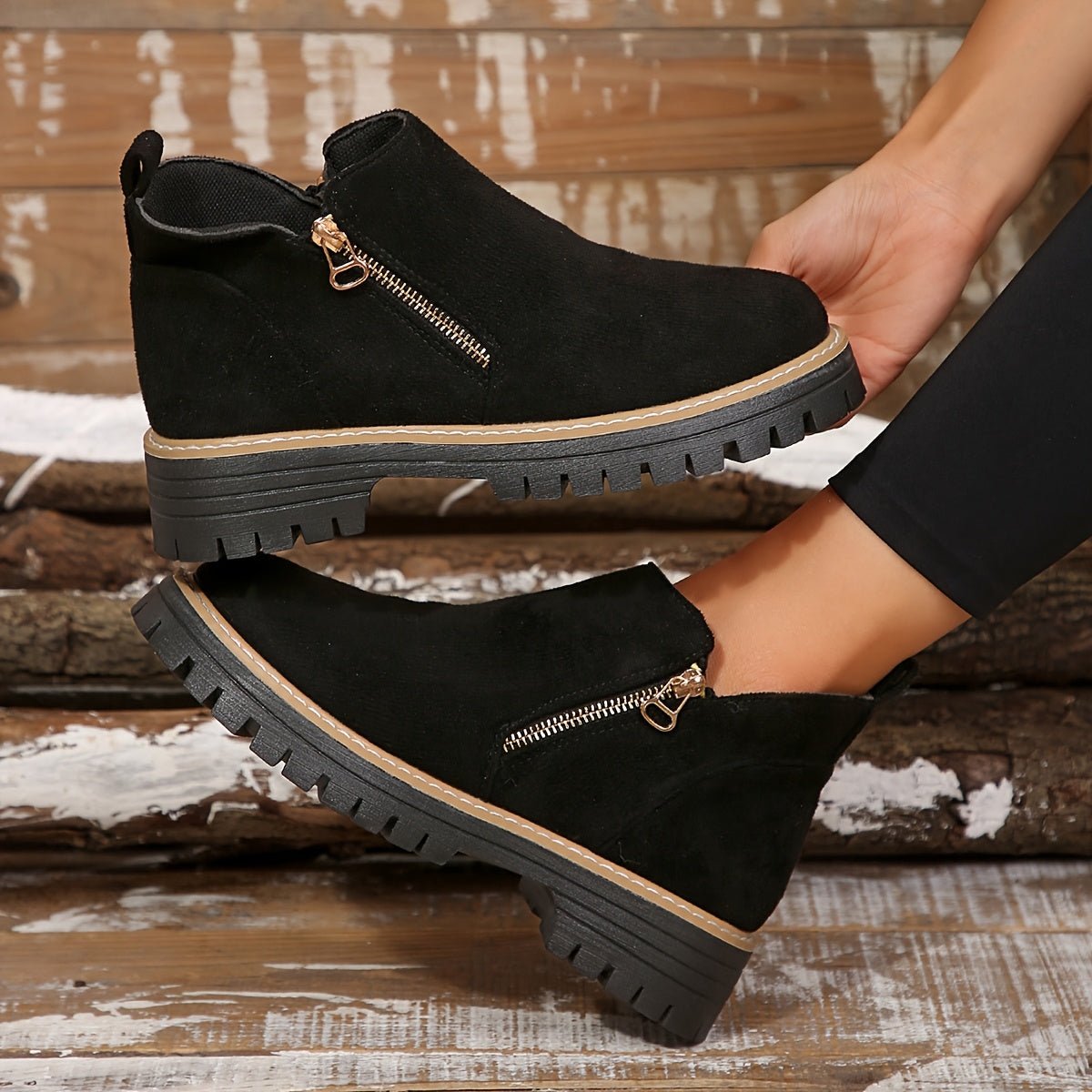 Women's Leopard Ankle Boots