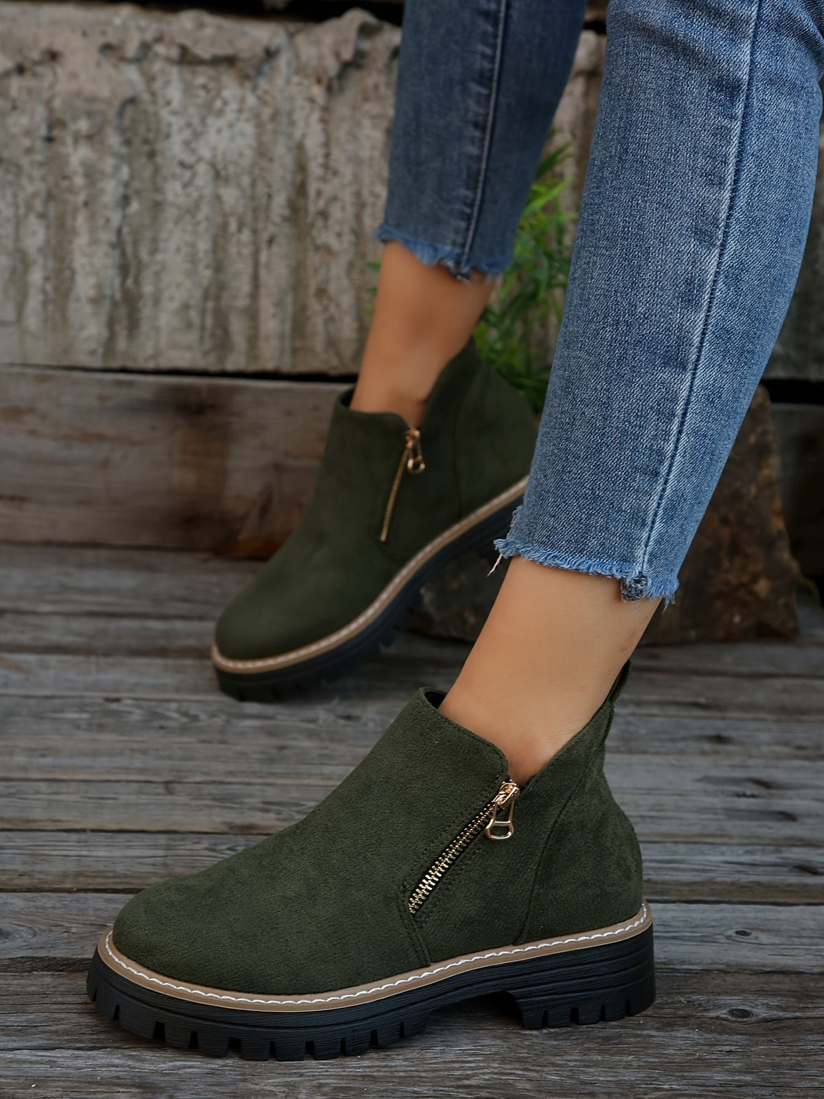 Women's Leopard Ankle Boots