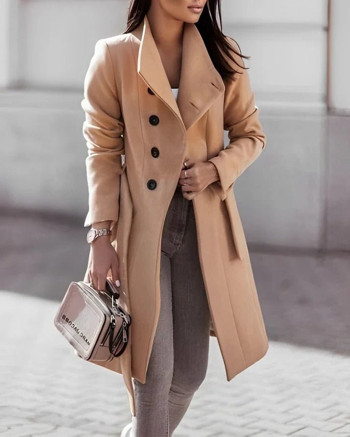 Women's Midi Wool Coat