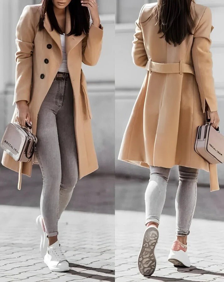 Women's Midi Wool Coat