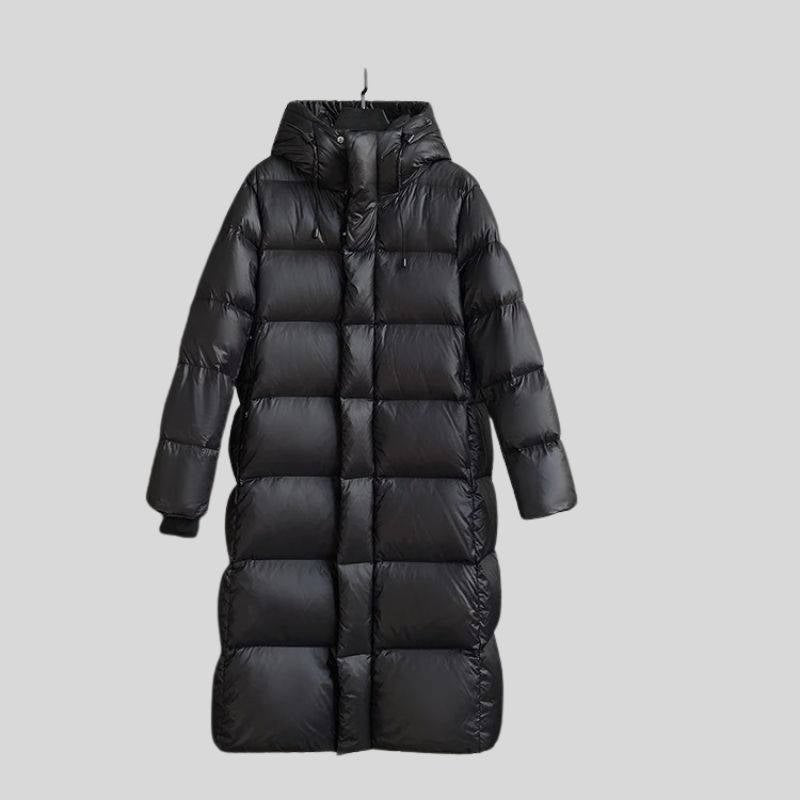 Women's Hooded Long Puffer Coat