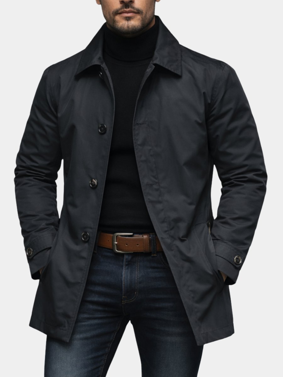 Men's Slim Mac Winter Coat