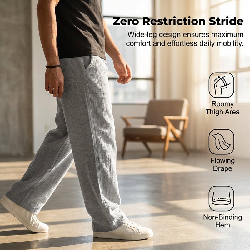 Men's Wide-Leg Trousers