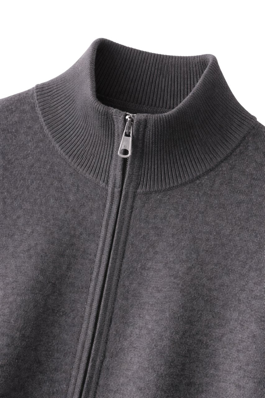 Men's Mockneck Wool-Blend Cardigan