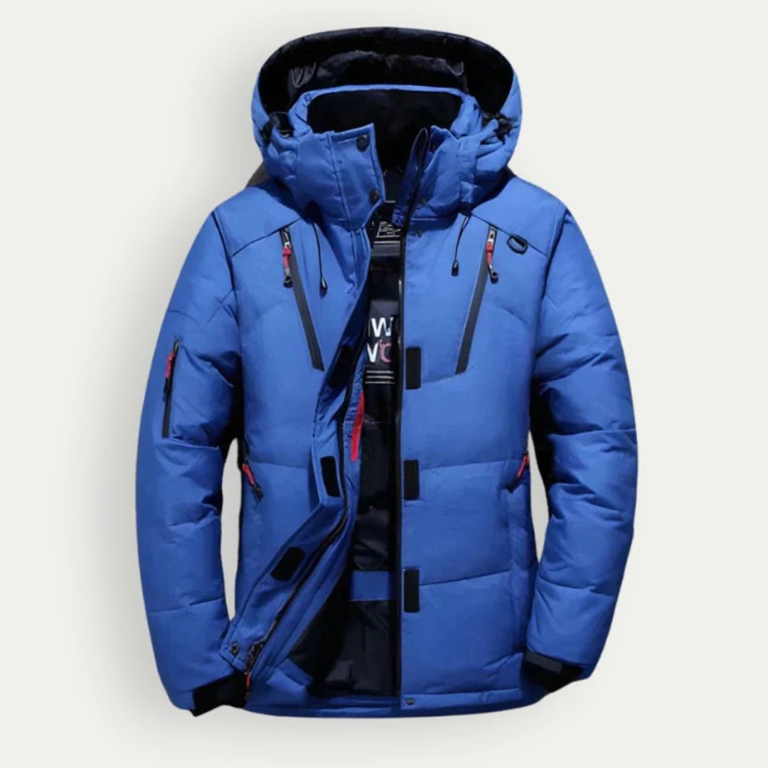 Men's Puffer Jacket - Blue