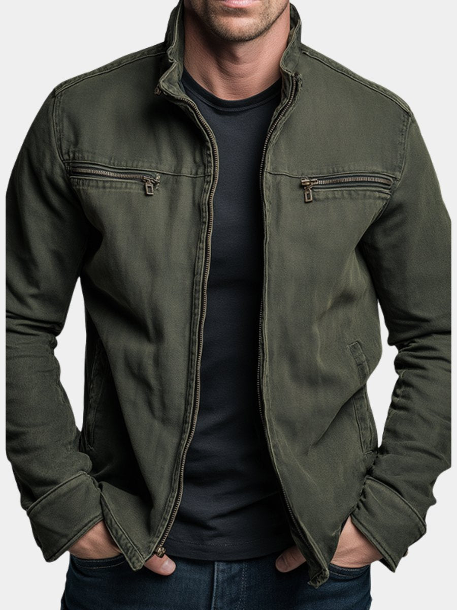 Men's Slim Moto Jacket