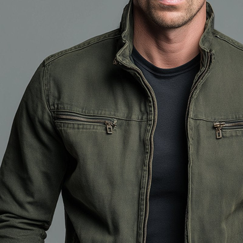 Men's Slim Moto Jacket