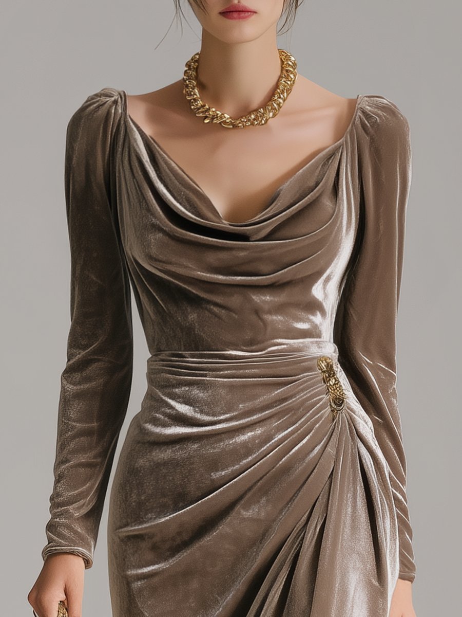 Women's Midi Bodycon Dress