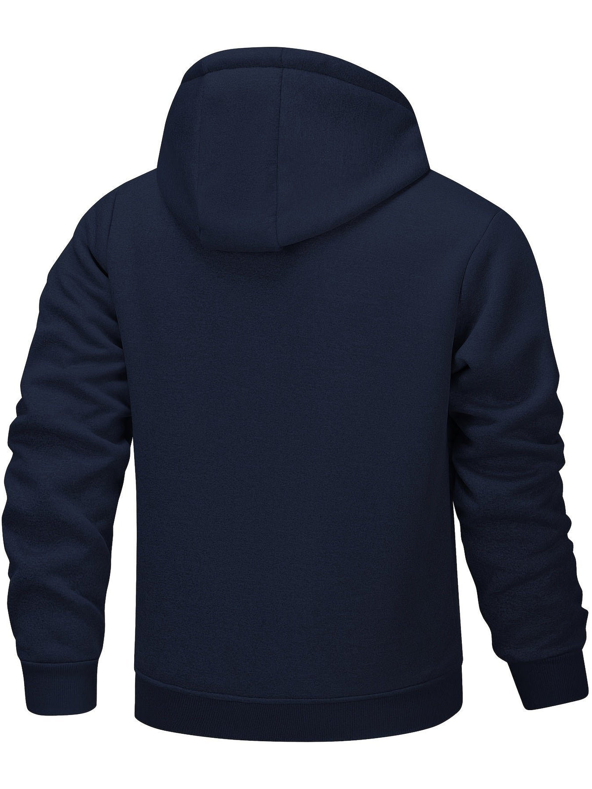 Men's Sherpa-Lined Zip Hoodie