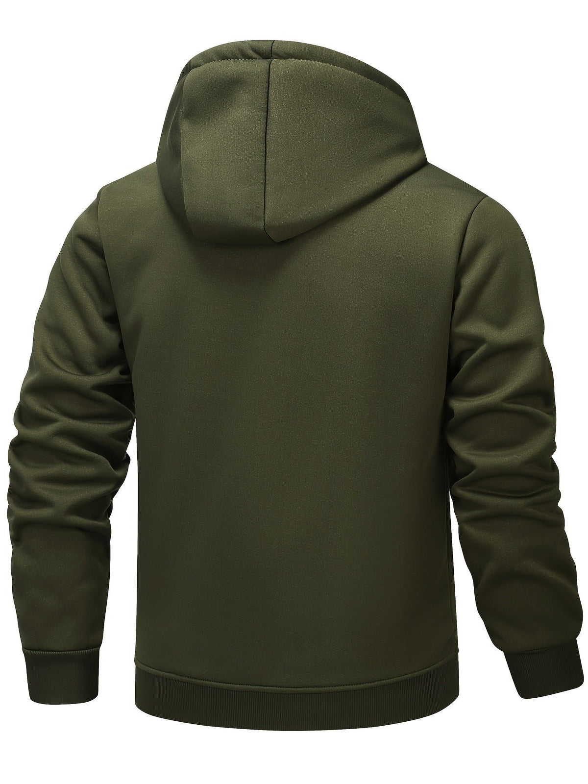 Men's Sherpa-Lined Zip Hoodie