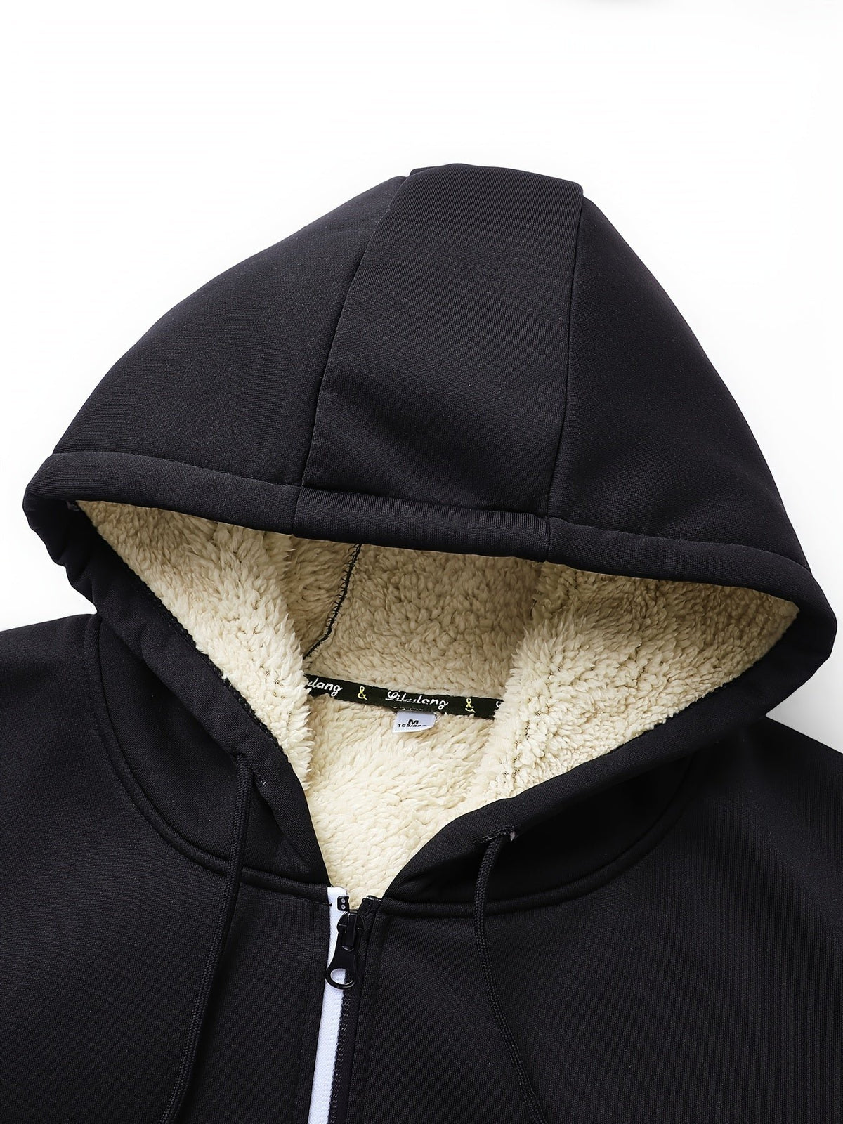 Men's Sherpa-Lined Zip Hoodie
