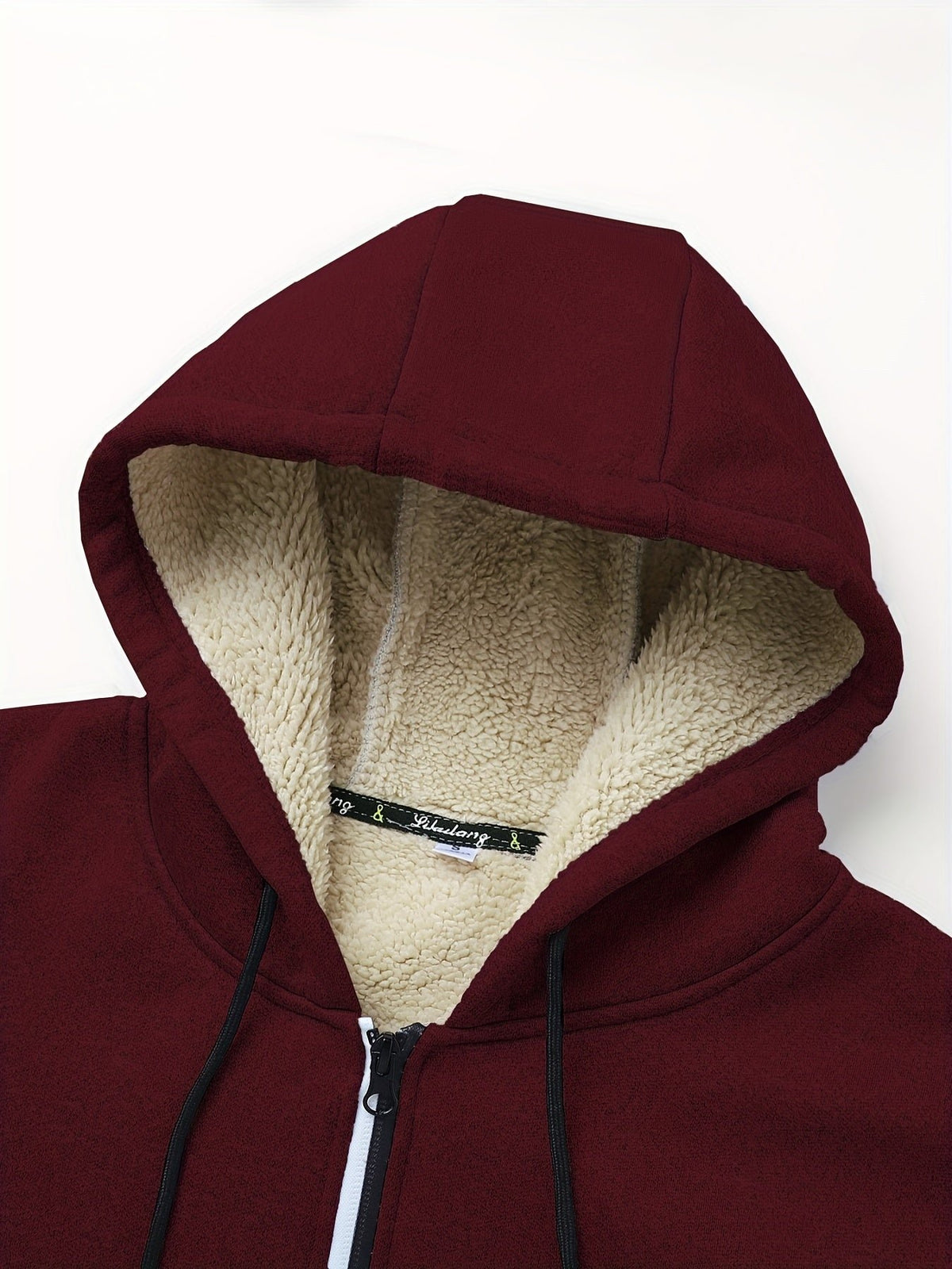 Men's Sherpa-Lined Zip Hoodie