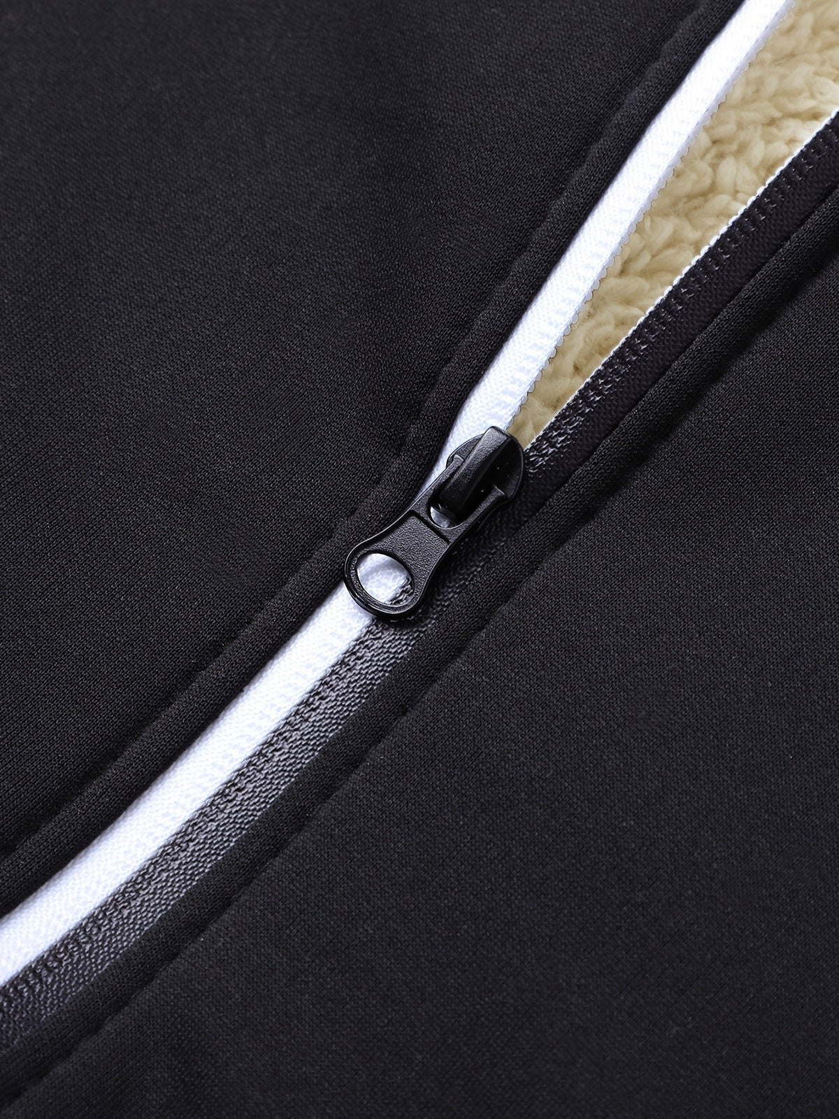 Men's Sherpa-Lined Zip Hoodie