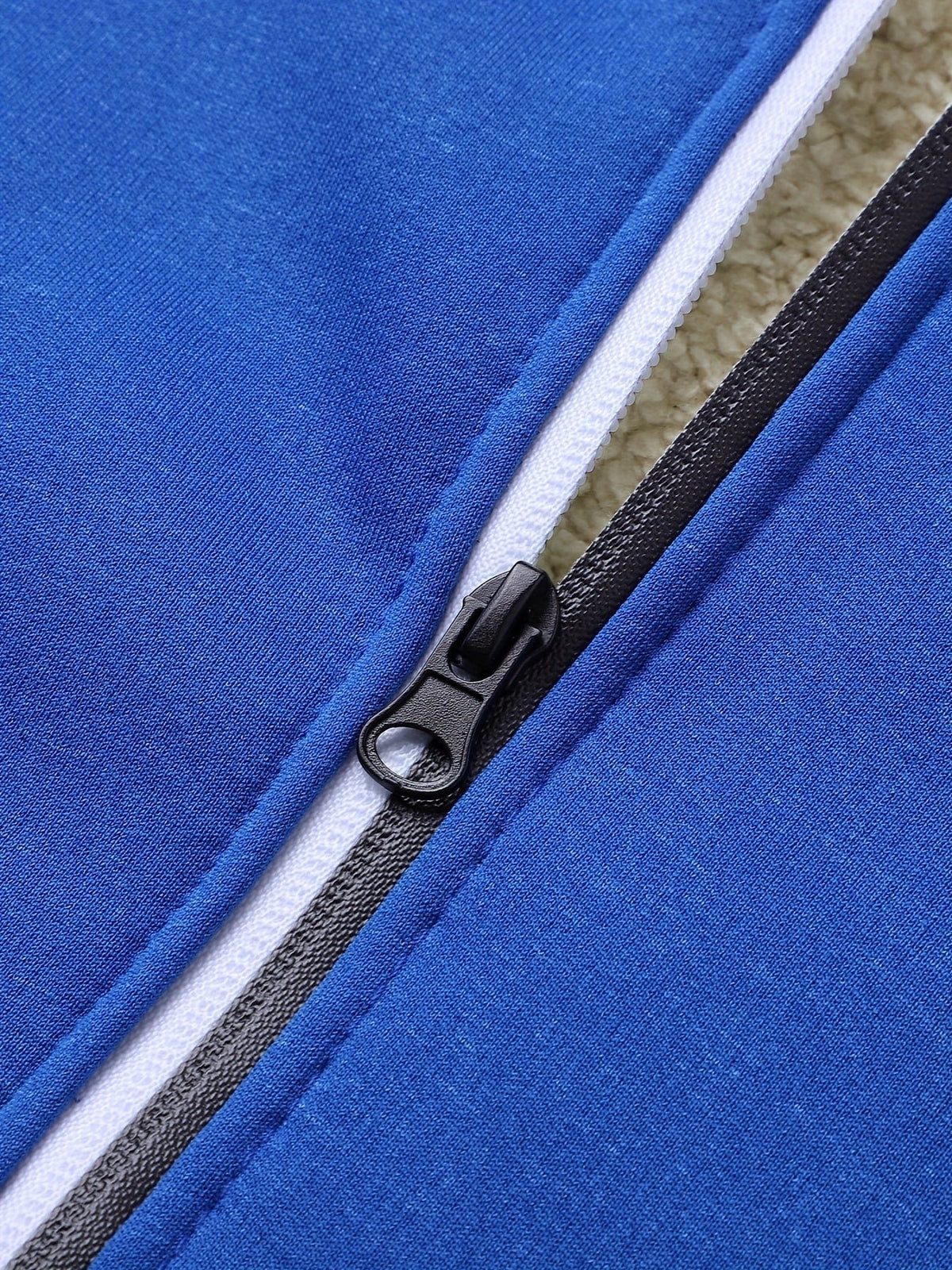 Men's Sherpa-Lined Zip Hoodie