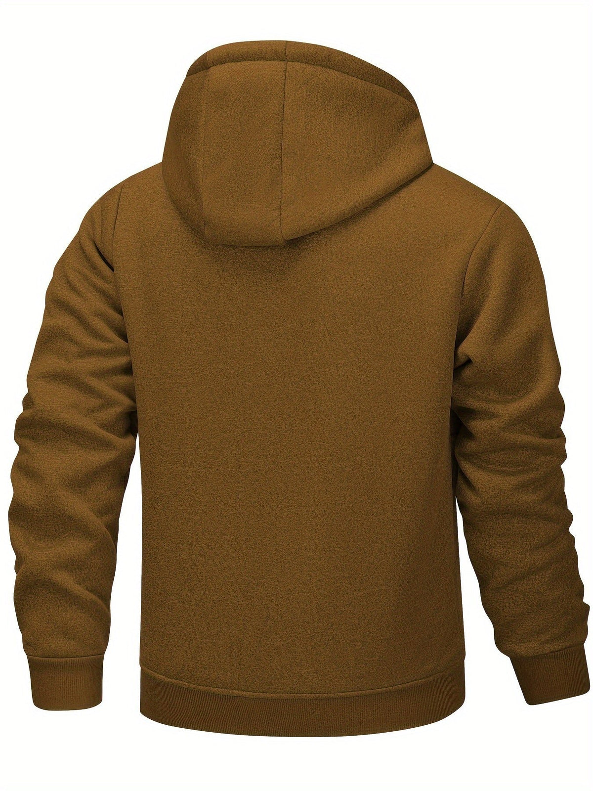 Men's Sherpa-Lined Zip Hoodie