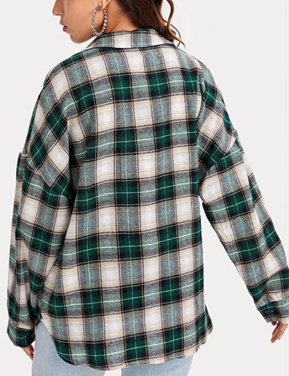 Women's Plaid Flannel Shacket