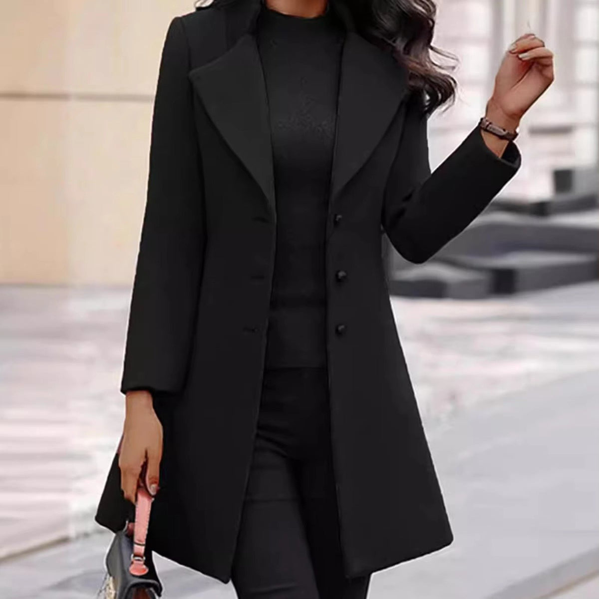 Women's Slim Wool Coat