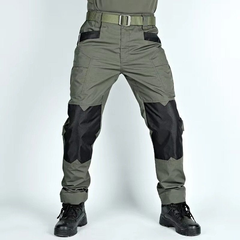 Men's Tactical Cargo Trousers - Green