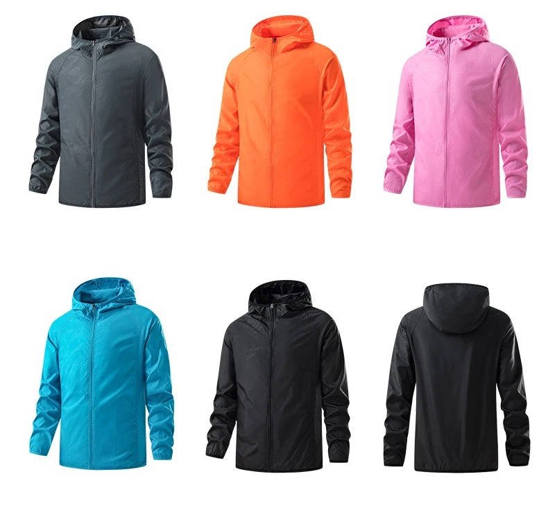 Men's Lightweight Hooded Windbreaker