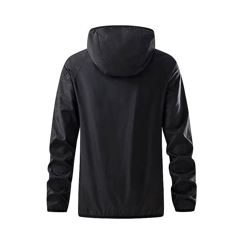Men's Lightweight Hooded Windbreaker