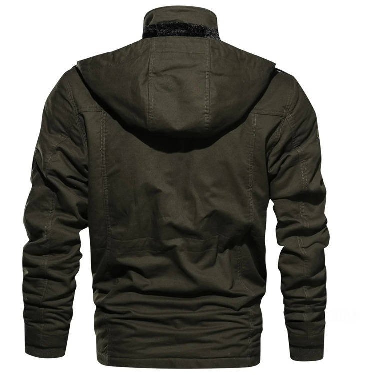 Men's Fleece-Lined Cargo Jacket