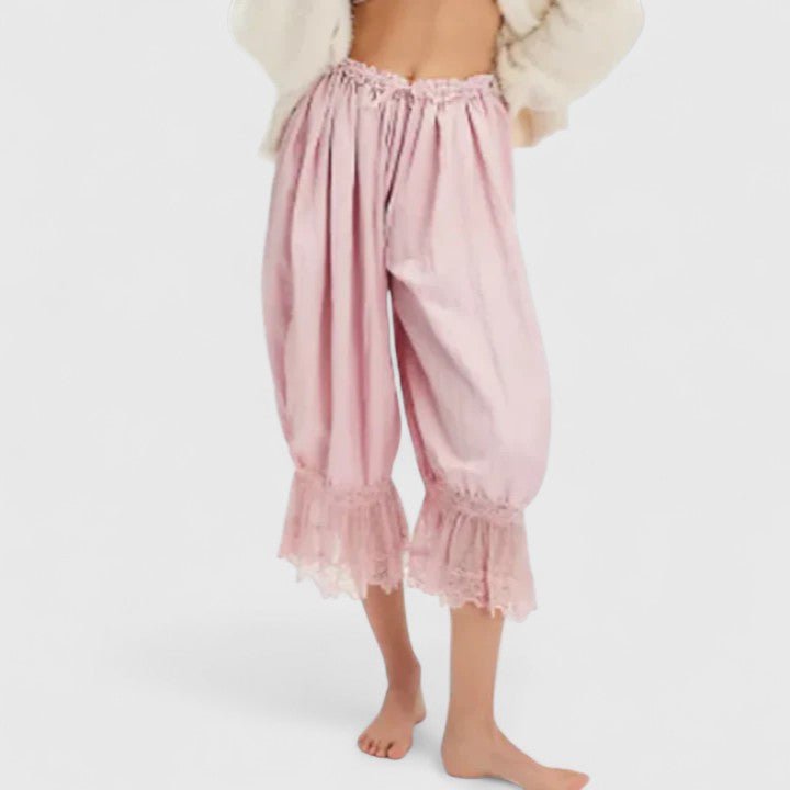Women's Bloomer Trousers - Light Pink