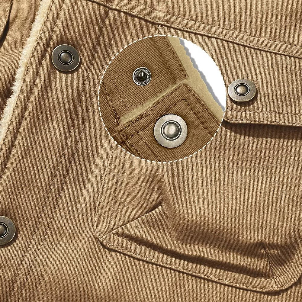 Men's Sherpa-Lined Trucker Jacket