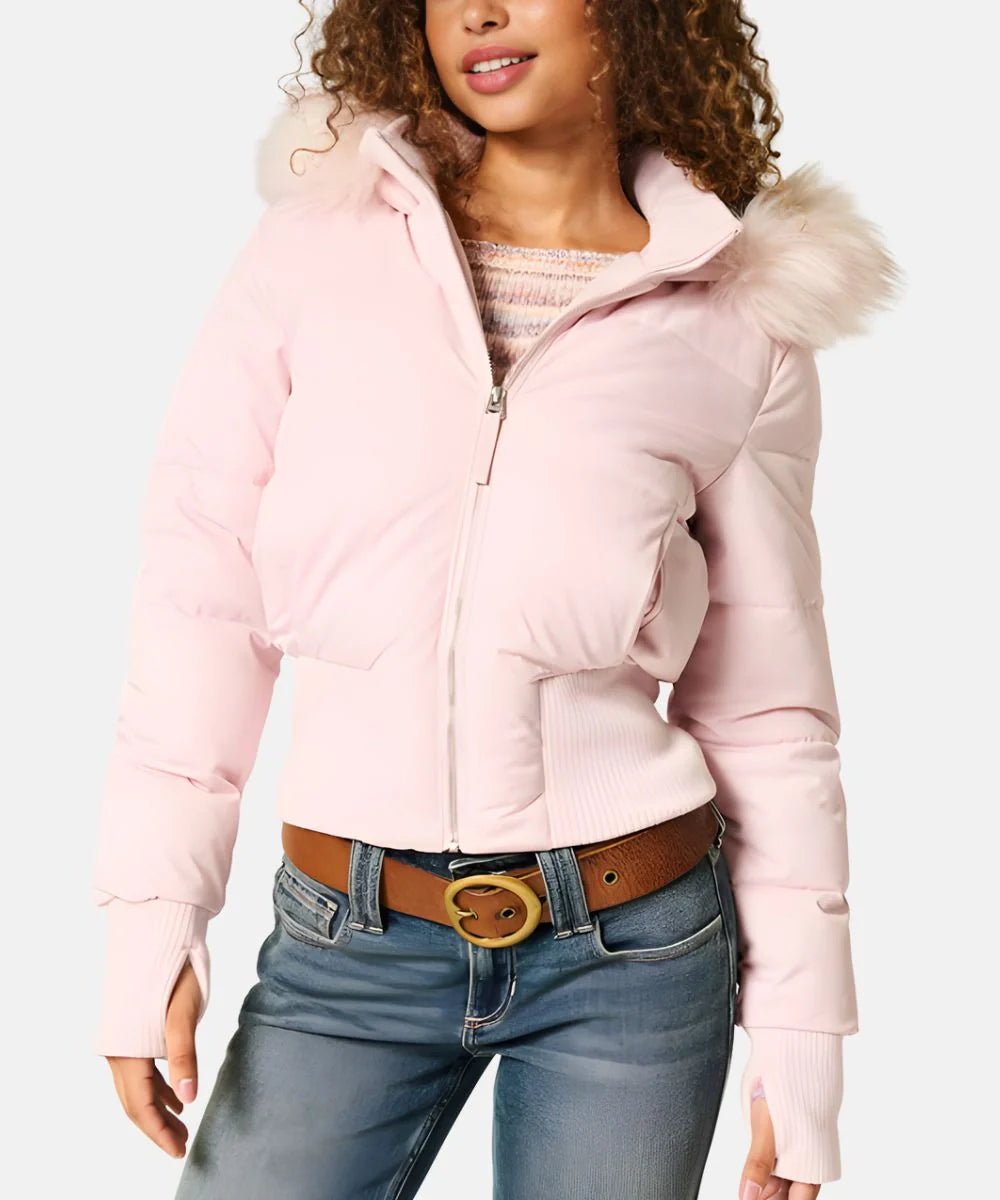 Women's Cropped Puffer Jacket
