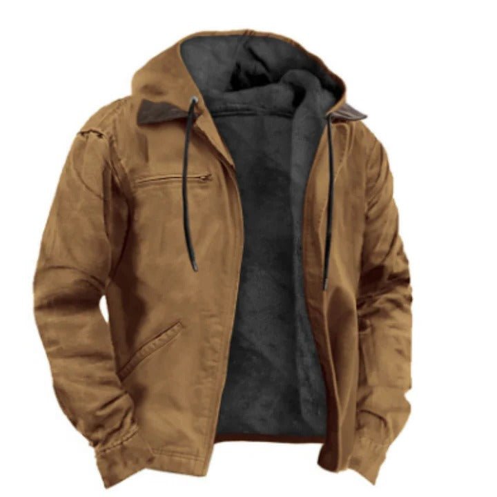 Men's Utility Jacket - Brown