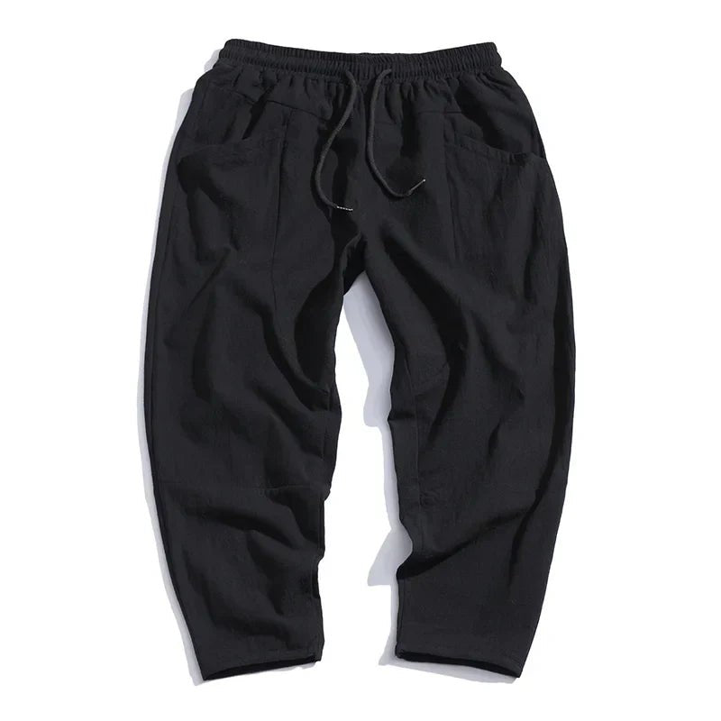 Men's Cropped Harem Trousers