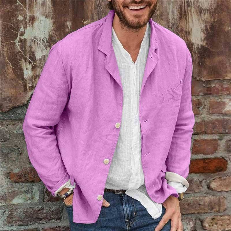Men's Jacket - Purple