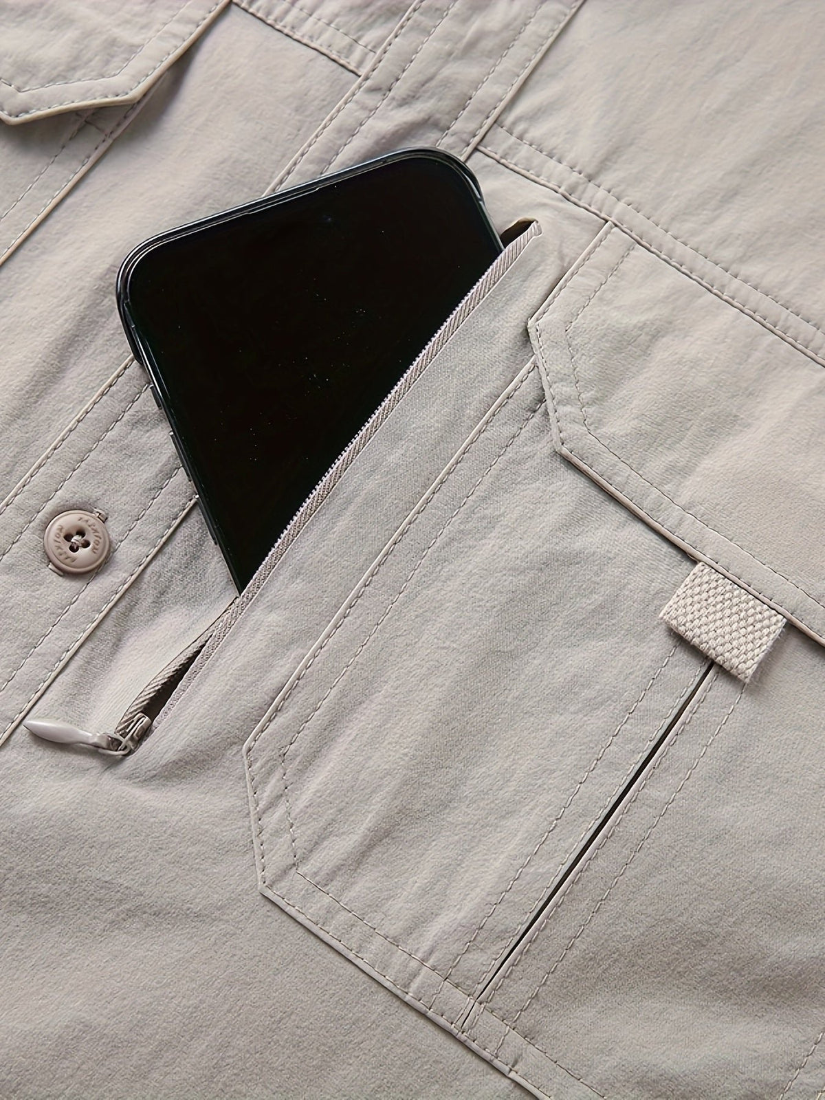 Men's Ripstop Utility Shirt Jacket