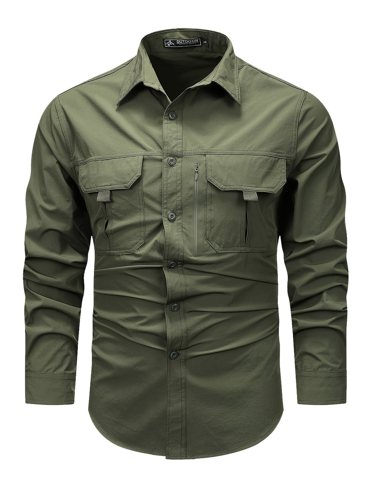 Men's Ripstop Utility Shirt Jacket