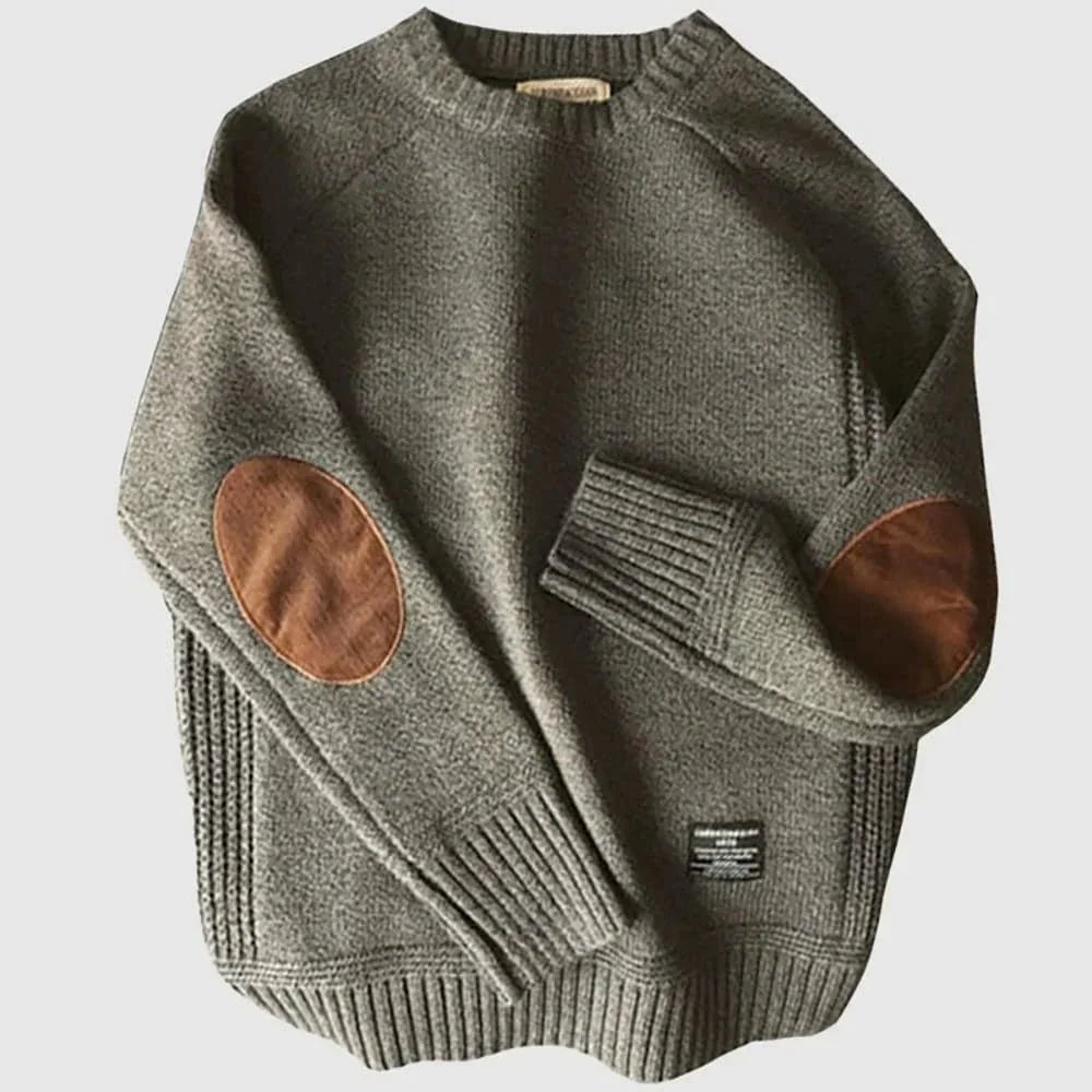 Men's Oversized Wool Crewneck Jumper