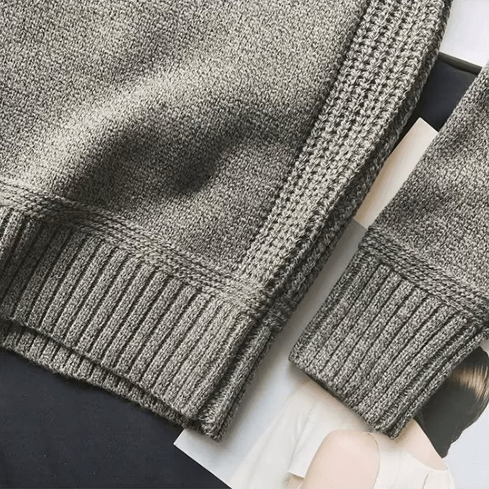 Men's Oversized Wool Crewneck Jumper