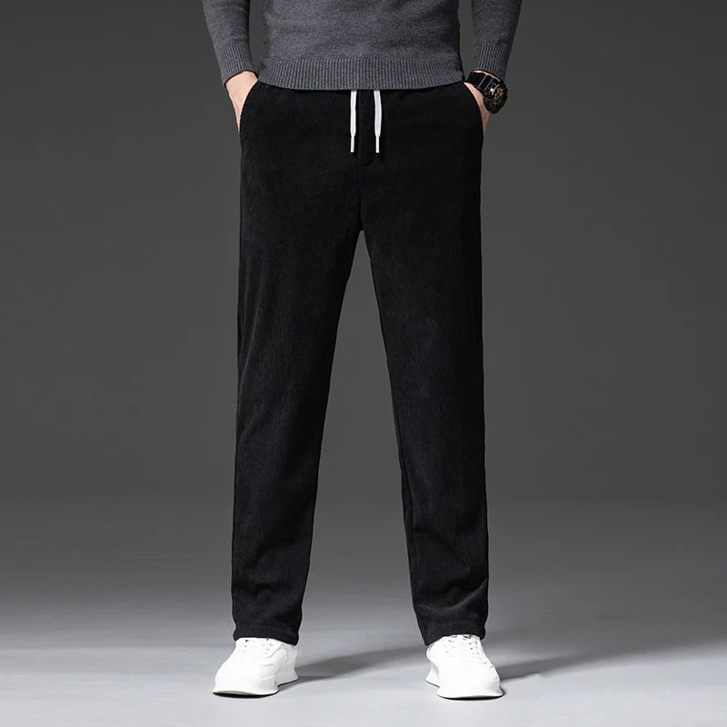 Men's Straight Corduroy Trousers