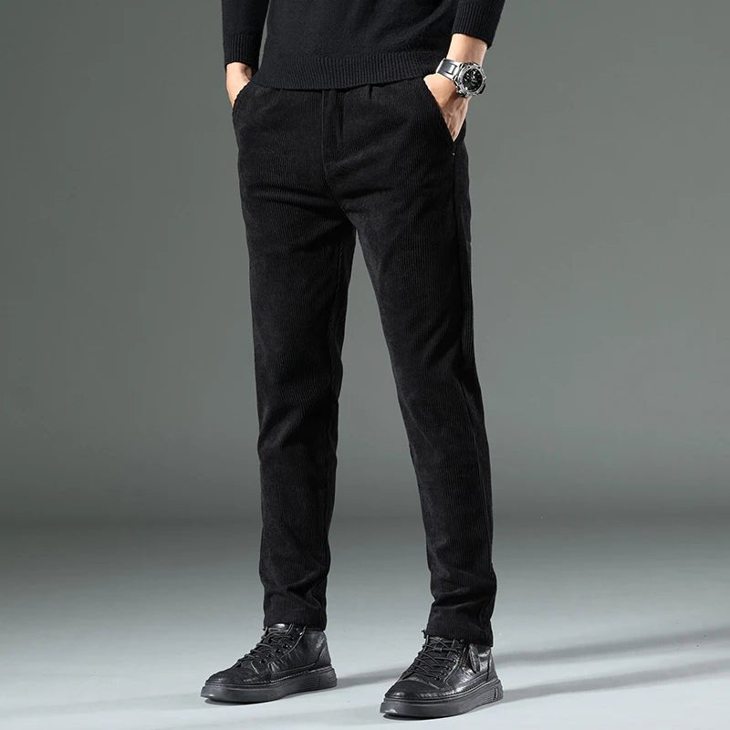 Men's Slim Corduroy Trousers