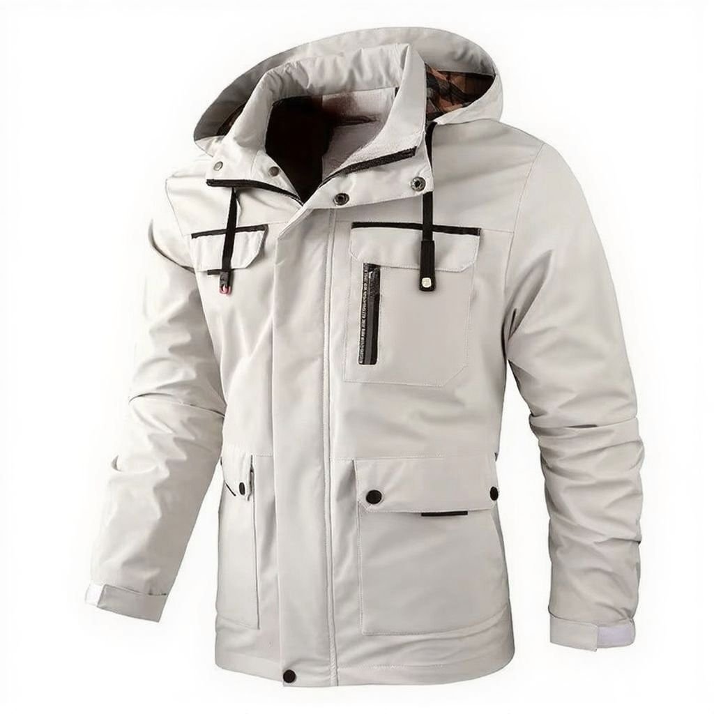 Men's Utility Jacket - White