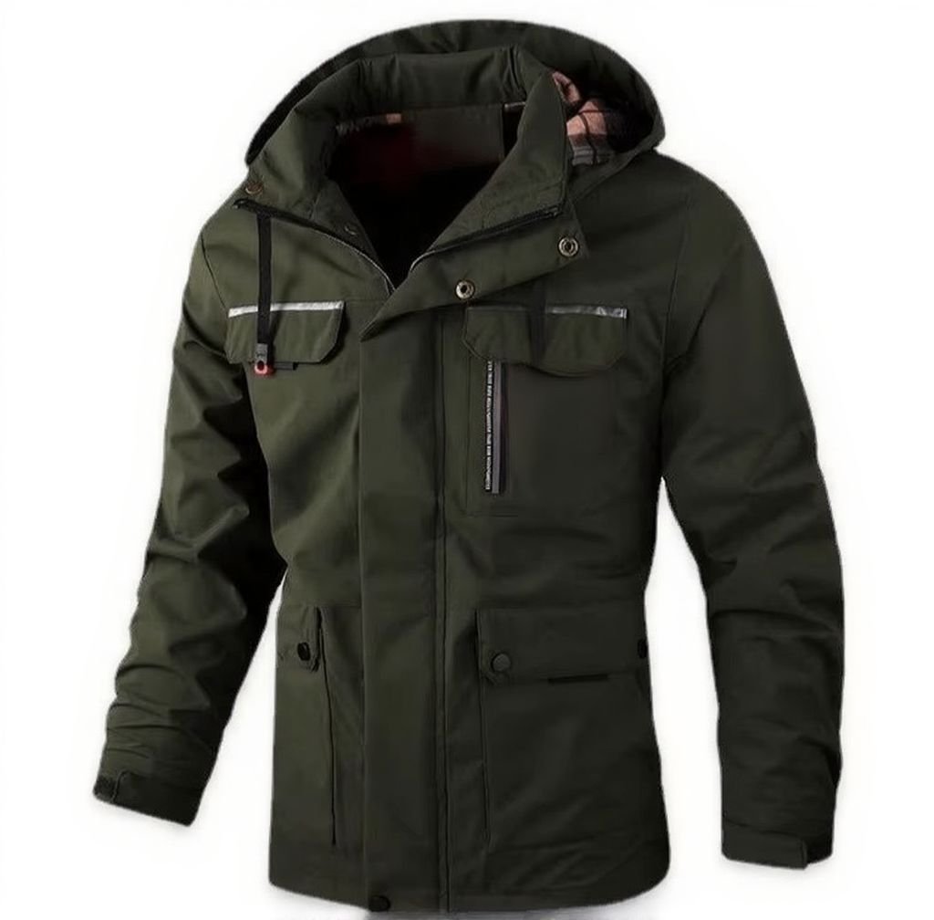 Men's Utility Jacket - Army Green