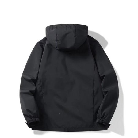 Men's Hooded Windbreaker Jacket