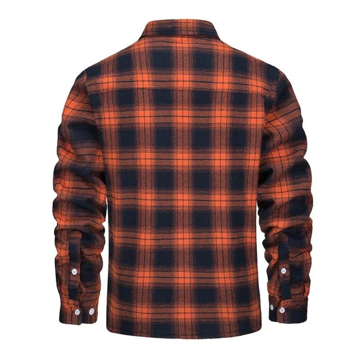 Men's Plaid Shirt Jacket