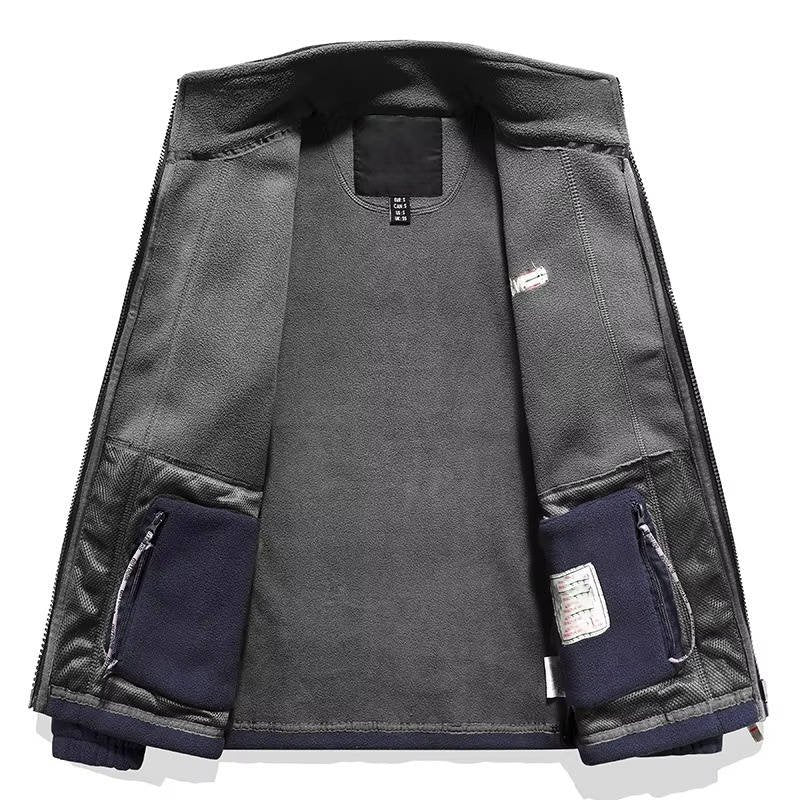 Men's Polar Fleece Zip-Up Jacket