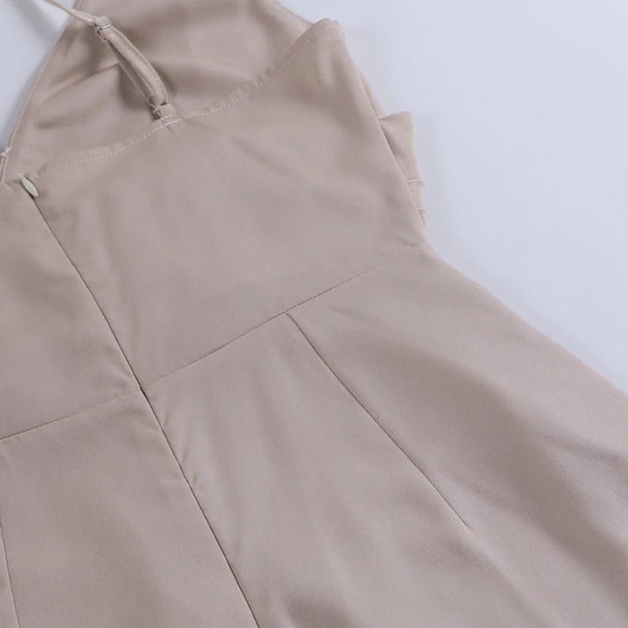 Women's Satin Maxi Slip Dress