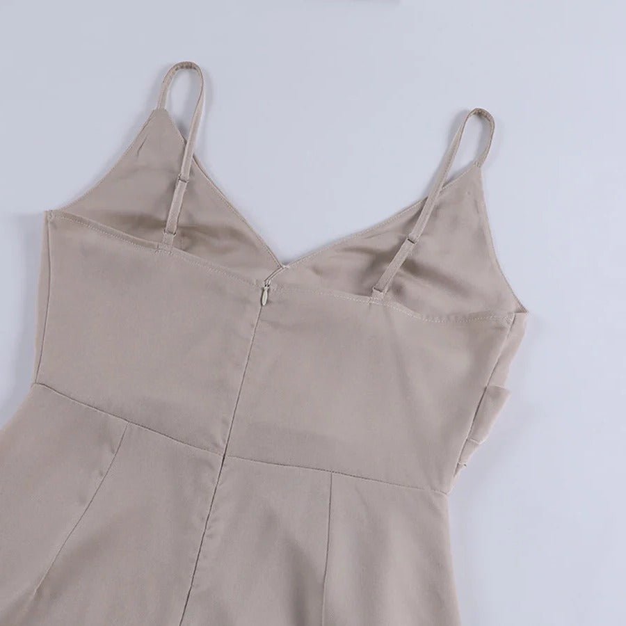 Women's Satin Maxi Slip Dress