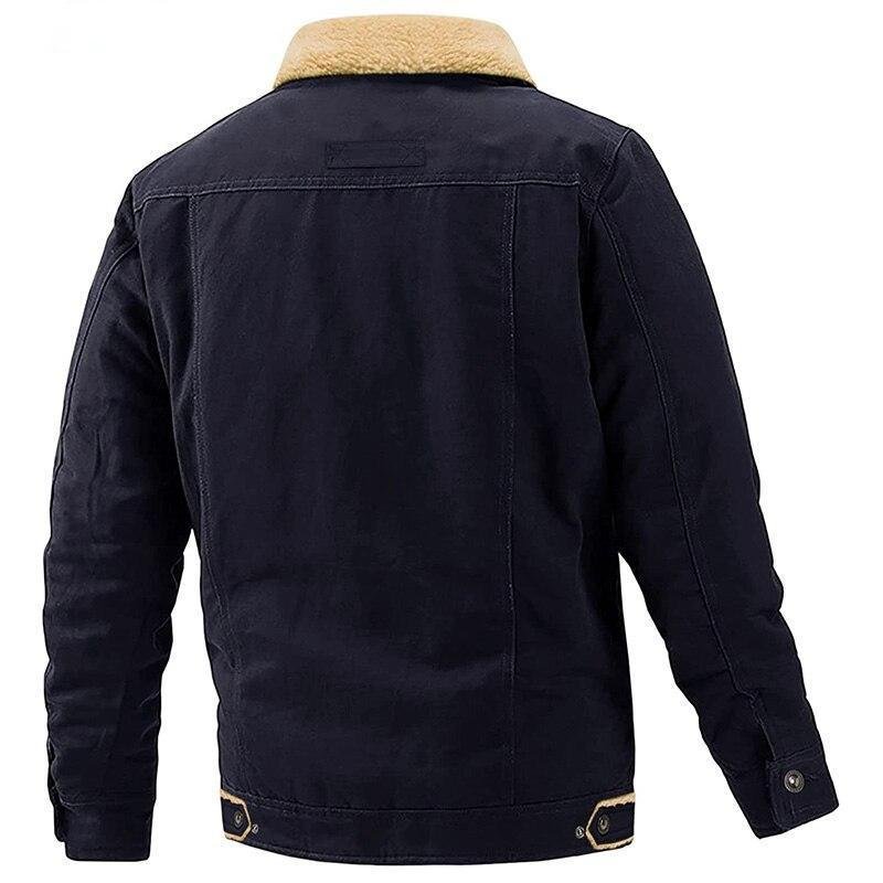 Men's Sherpa-Lined Trucker Jacket