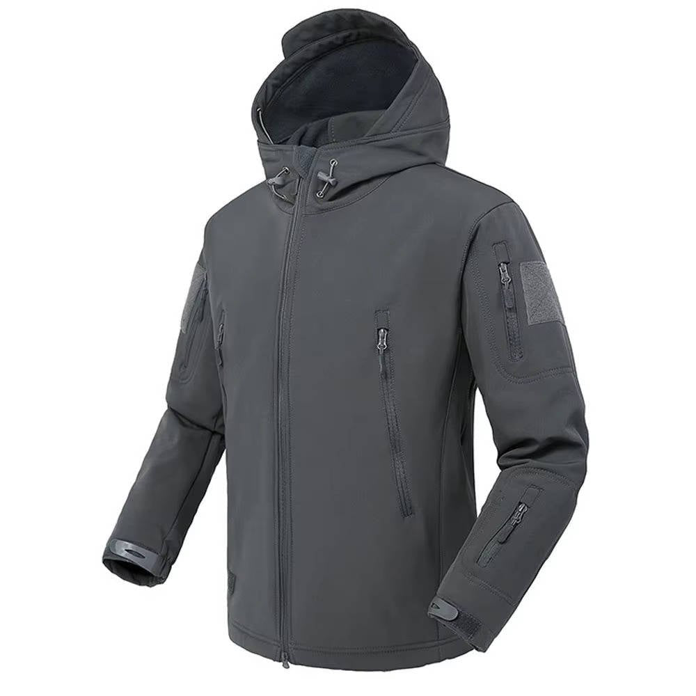 Men's Tactical Hooded Softshell Jacket