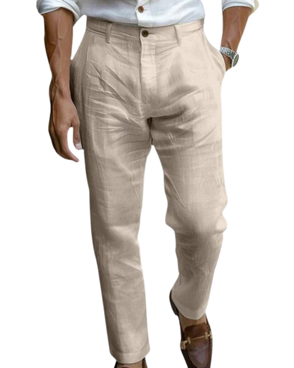 Men's Slim Chino Trousers