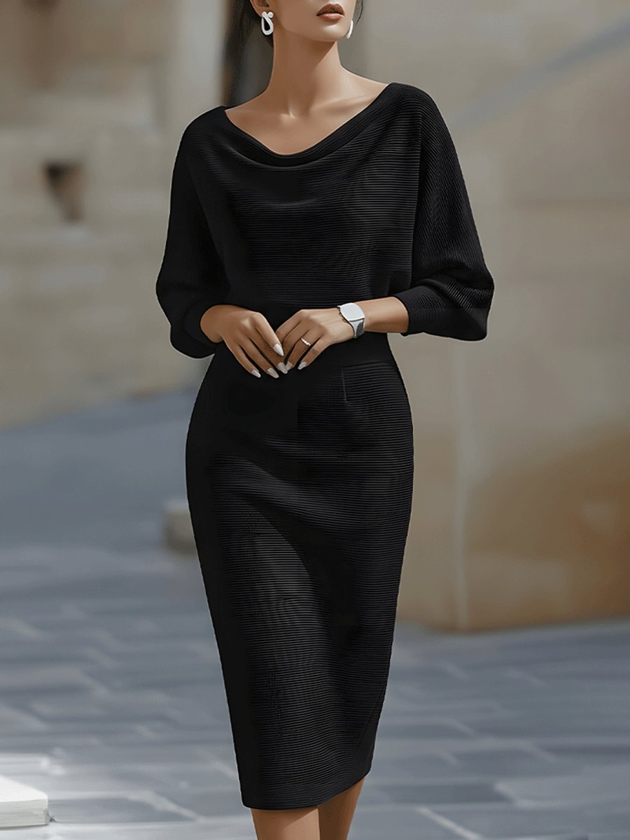 Women's Bodycon Knit Midi Dress