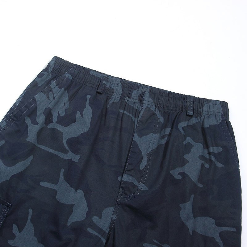 Men's Camo Cotton Cargo Trousers
