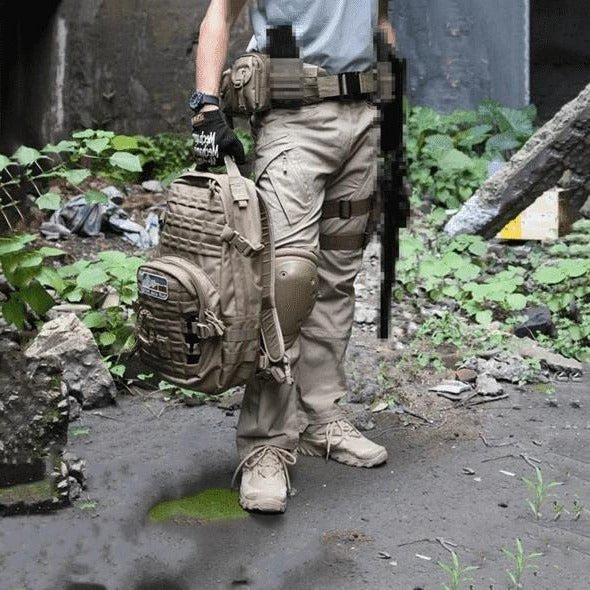 Men's Straight Cargo Trousers